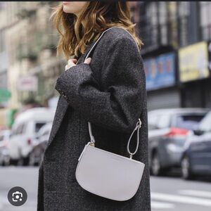 Lo & Sons the Waverley Gray Leather belt bag, Crossbody, wristlet clutch, Bag